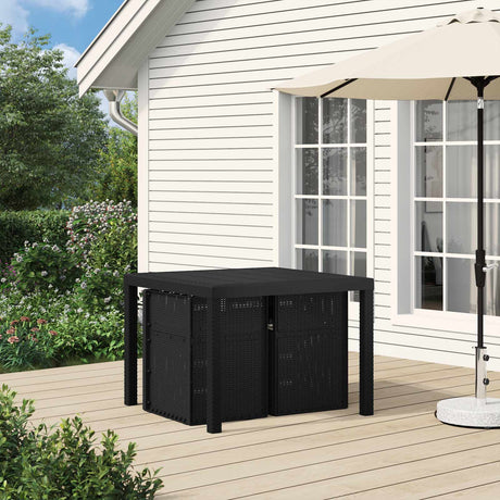 Vidaxl tuin eetstoelen 2 st anthraciet en lichtgrijs pp