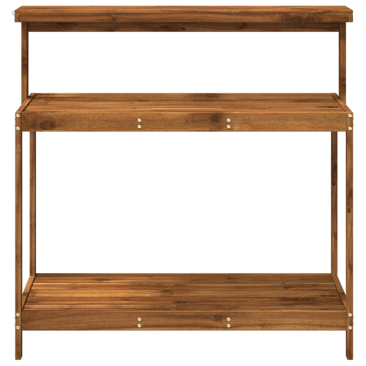 Vidaxl buiten pottingbank 111,5 x 48,5 x 107 cm massief acaciahout