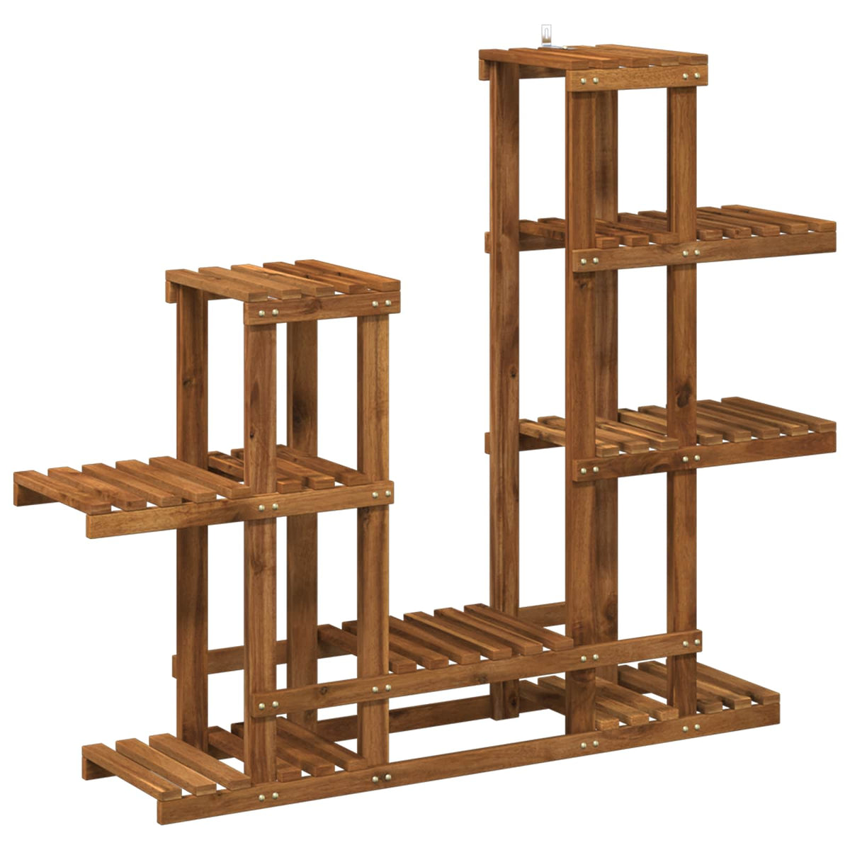 Vidaxl plantenstandaard naturel 118 x 25 x 96,5 cm massief acaciahout
