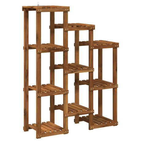 Vidaxl plantenstandaard naturel 85 x 30 x 114,5 cm massief acaciahout