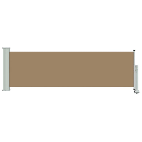 Vidaxl zijkant luifel 100 x 300 cm 100% polyester ijzer staal