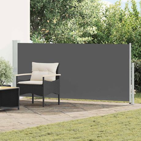 Vidaxl uittrekbaar zijscherm rechthoekig 140 x 500 cm polyester