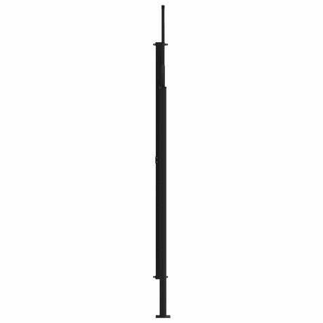 Vidaxl uittrekbaar zijscherm 600 x 180 cm polyester rechthoekig grijs