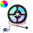 Vidaxl led-strip 12 st zwart en transparant koper en kunststof