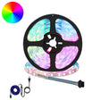 Vidaxl led-strip 12 st zwart en transparant koper en kunststof
