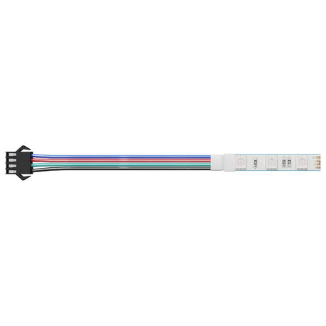 Vidaxl led-strip 2 st zwart en multikleur koper en kunststof