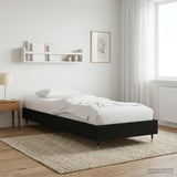 Vidaxl bedframe zwart eiken 80 x 200 cm bewerkt hout