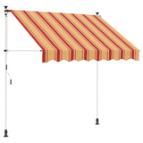 Vidaxl handmatig uitschuifbare luifel multikleur 300 x 115 x 300 cm
