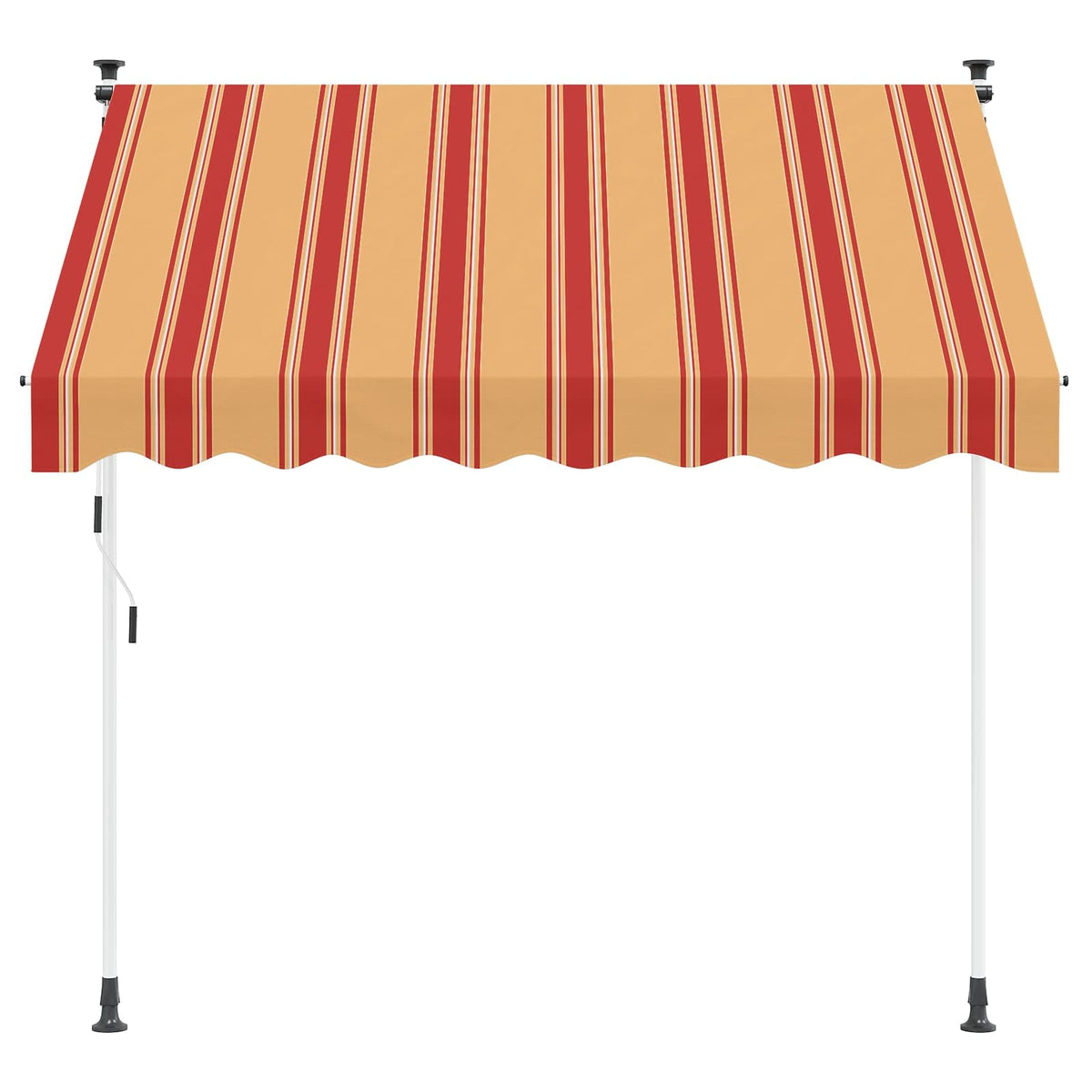 Vidaxl handmatig uitschuifbare luifel multikleur 350 x 115 x 300 cm