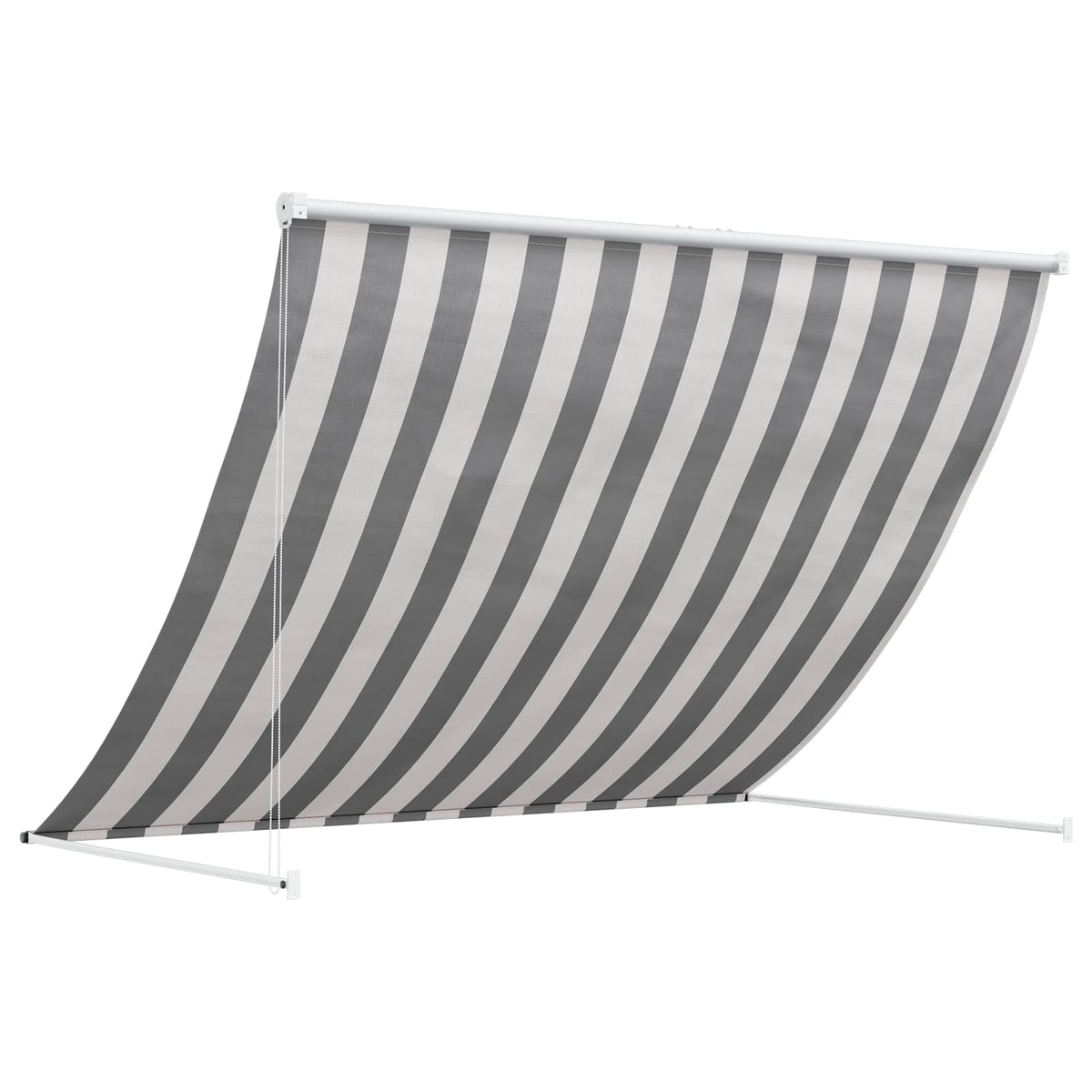 Vidaxl markies antraciet en wit 250 x 150 cm