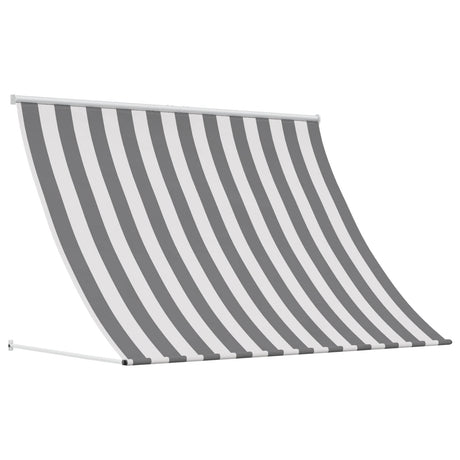 Vidaxl markies antraciet en wit 350 x 150 cm