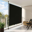 Vidaxl buiten rolgordijn zwart 100 x 270 cm