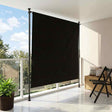 Vidaxl buiten rolgordijn zwart 120 x 270 cm