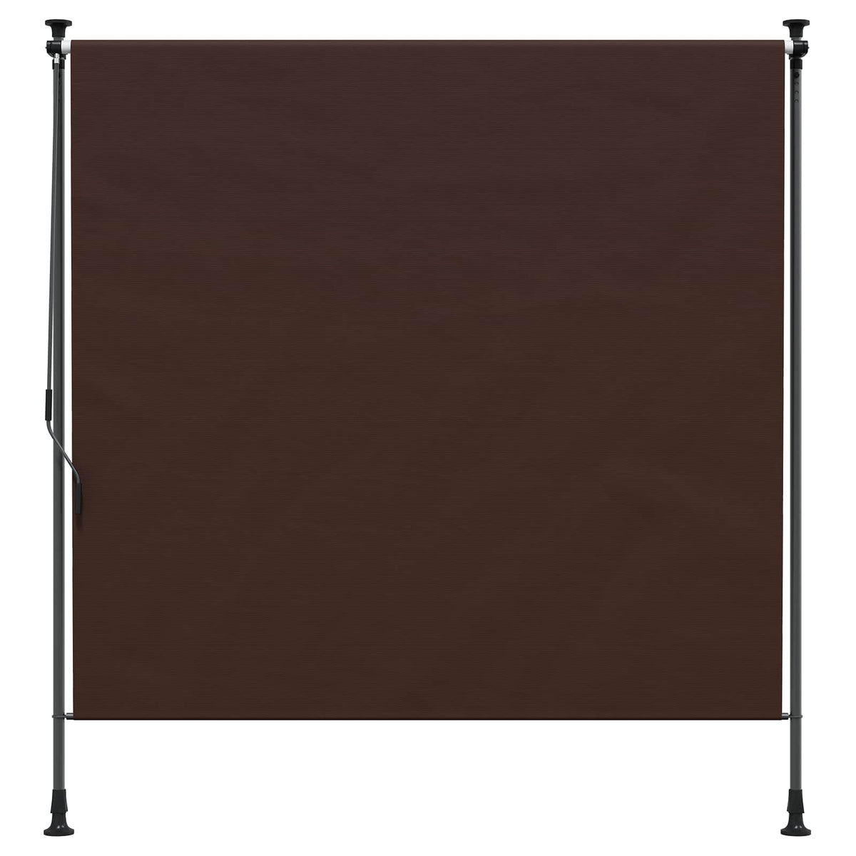 Vidaxl buiten rolgordijn bruin 120 x 270 cm
