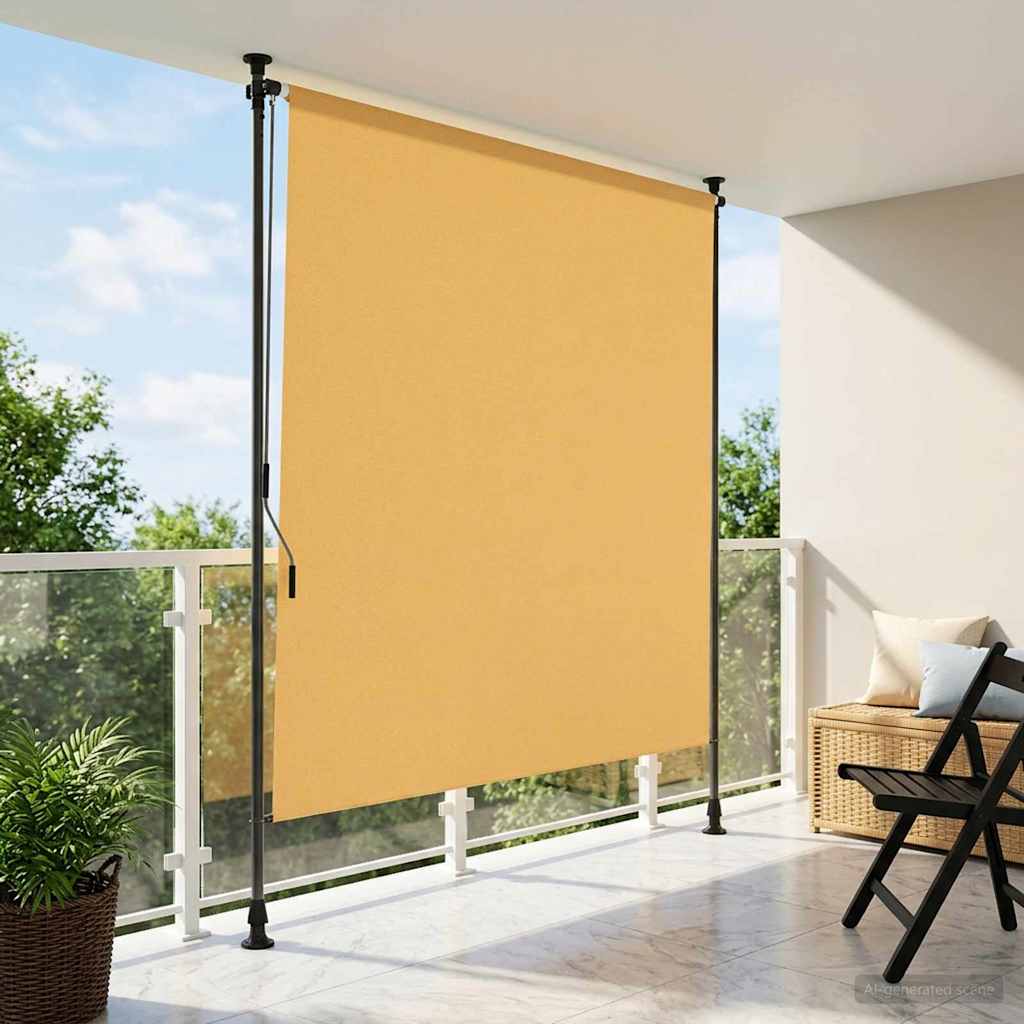 Vidaxl buiten rolgordijn zand 120 x 270 cm