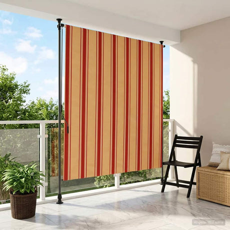 Vidaxl buiten rolgordijn multikleur 100 x 270 cm