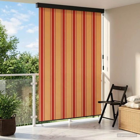 Vidaxl rolgordijn multikleur 100 x 250 cm stof en aluminium