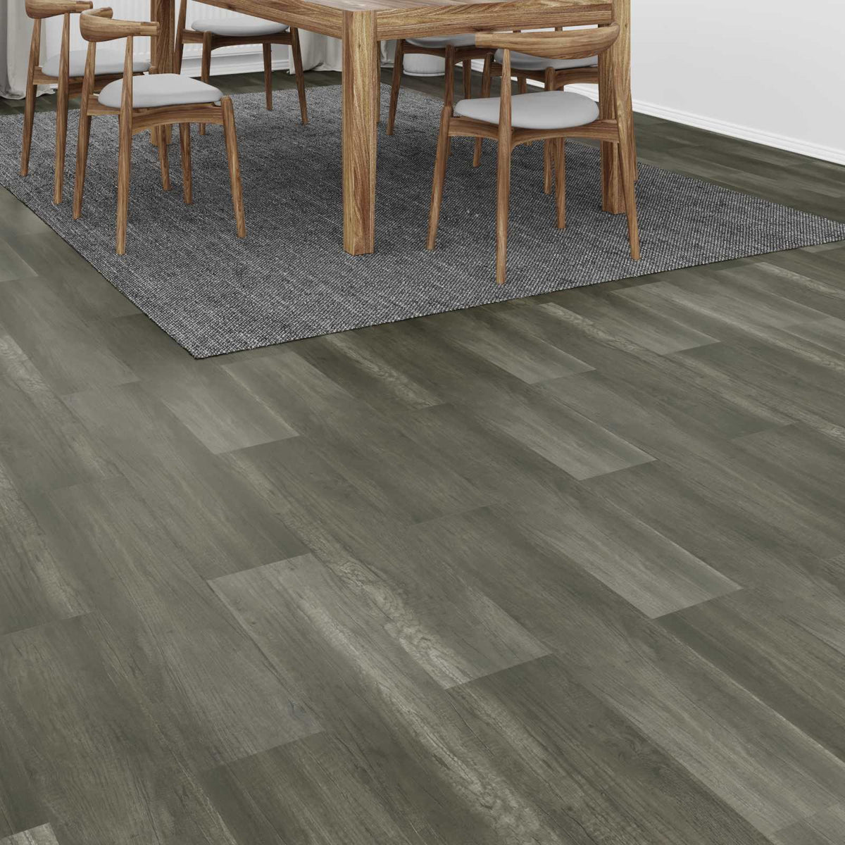 Vidaxl laminaatvloer verouderd grijs 101 x 20 x 0,8 cm 5 st
