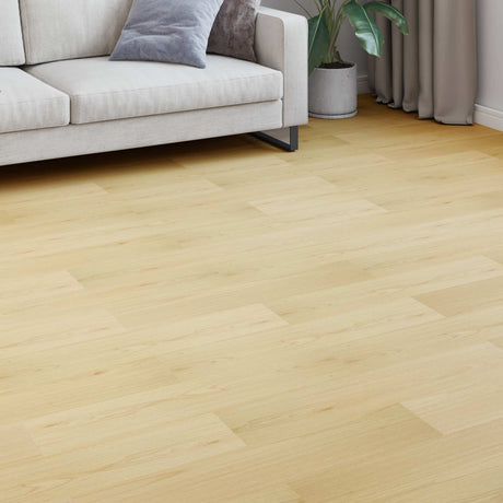 Vidaxl laminaatvloer zacht beige 101 x 20 x 0,8 cm 15 st bewerkt hout