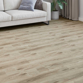 Vidaxl laminaatvloer wit gewassen bruin 101 x 20 x 0,8 cm 15 st