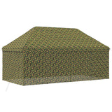 Vidaxl tent met 4 zijwanden 2,9 x 5,8 m leger camouflage