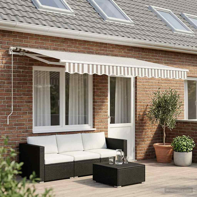 Vidaxl vervangend zonneschermdoek voor 5x3,5 m