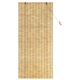 Vidaxl rolgordijn naturel 100 x 220 cm riet