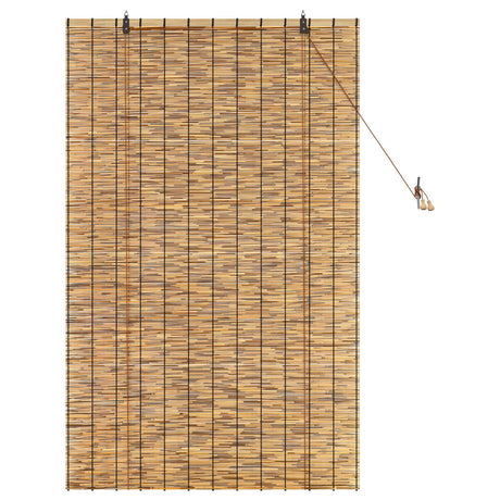 Vidaxl rolgordijn bruin 100 x 160 cm riet