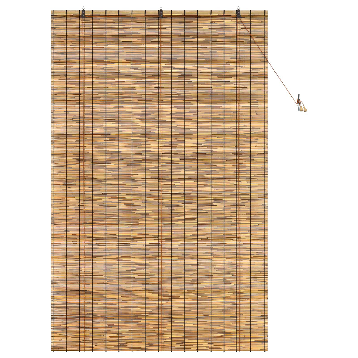 Vidaxl rolgordijn bruin 140 x 220 cm riet