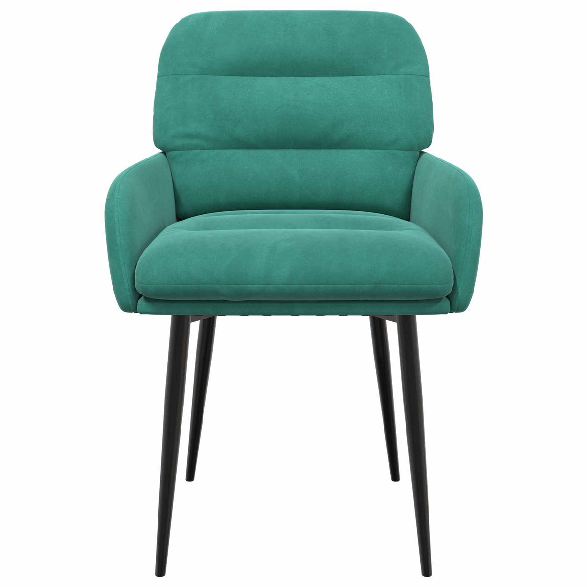 Vidaxl eettafelstoelen 2 st fluweel turquoise 59 x 59,5 x 90 cm