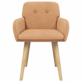 Vidaxl eettafelstoelen 2 st bouclé beige 59 x 56,5 x 85 cm