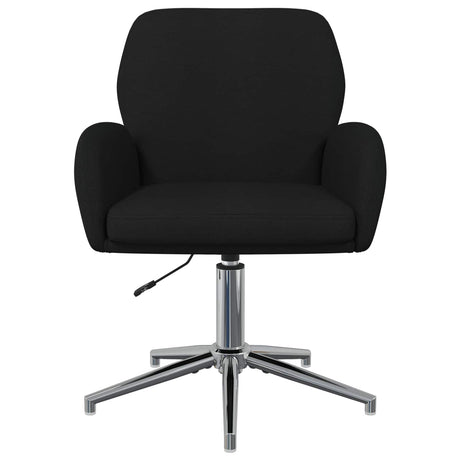 Vidaxl draaischrijfstoel 54 x 58 x 90 cm zwart stof