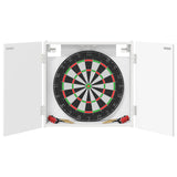 Vidaxl dartbord kabinet wit 56 x 12 x 53,5 cm bewerkt hout