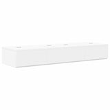 Vidaxl studiobureau wit 110 x 40 x 19,5 cm bewerkt hout