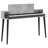 Vidaxl studiobureau betongrijs 152 x 36 x 19,5 cm bewerkt hout