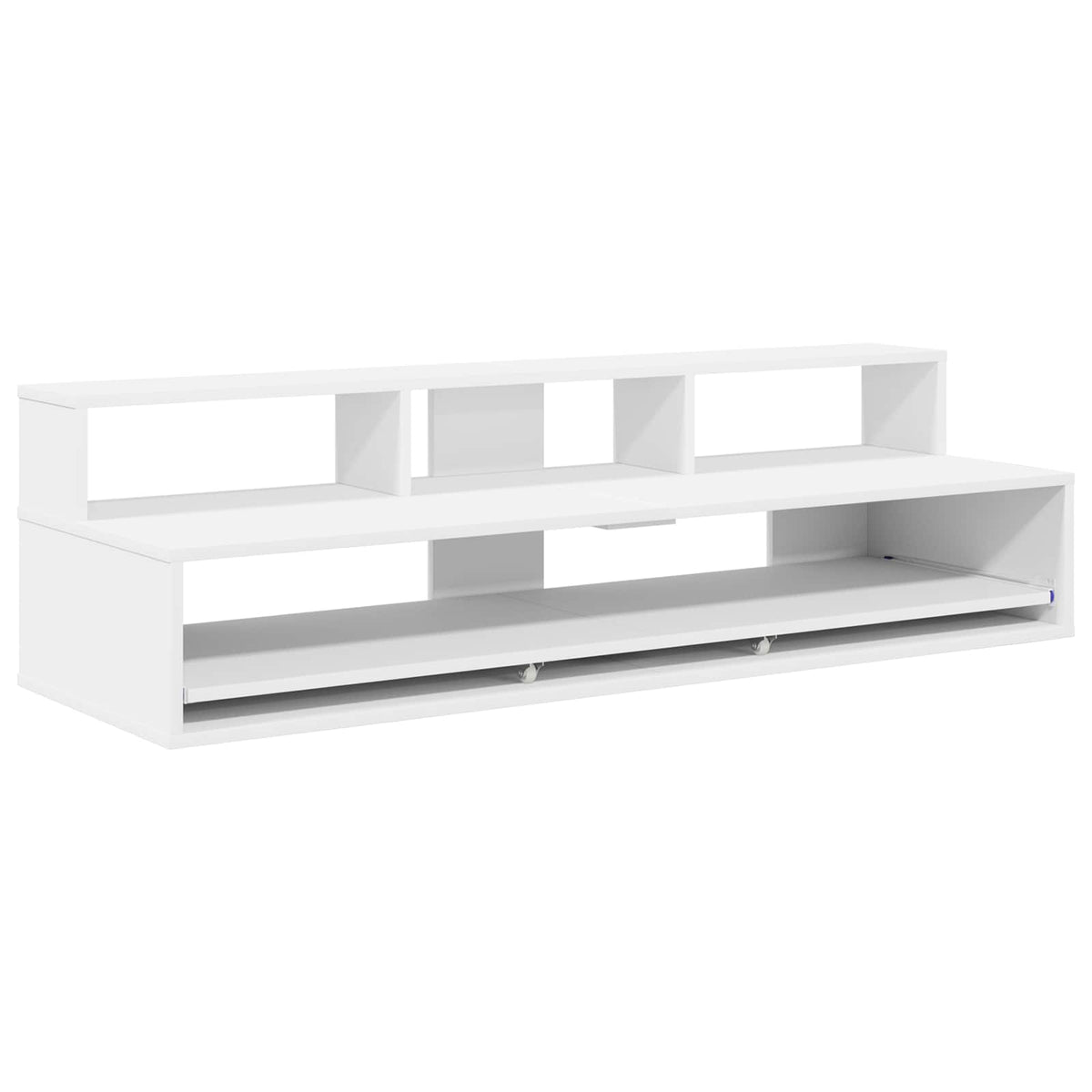 Vidaxl studiobureau wit 110 x 42,5 x 36 cm bewerkt hout