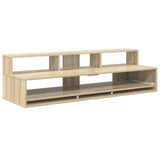 Vidaxl studiobureau sonoma eiken 110 x 42,5 x 36 cm bewerkt hout