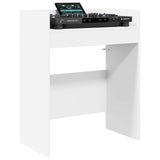 Vidaxl dj tafel wit 62 x 45 x 102 cm bewerkt hout