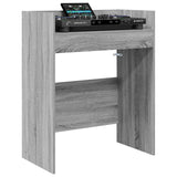 Vidaxl dj tafel grijs sonoma 62 x 45 x 102 cm bewerkt hout