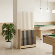 Vidaxl biljartkeu standaard bewerkt hout 60 x 20 x 57 cm sonoma eiken