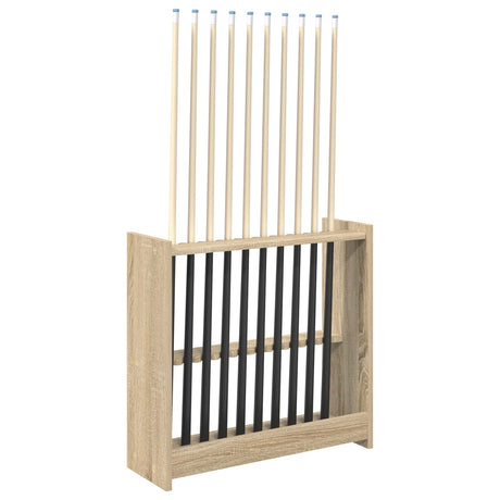 Vidaxl biljartkeu standaard bewerkt hout 60 x 20 x 57 cm sonoma eiken