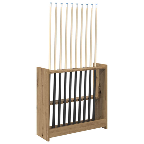Vidaxl biljartkeu standaard bewerkt hout 60 x 20 x 57 cm