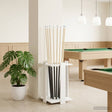 Vidaxl biljartkeu standaard bewerkt hout 42 x 43 x 60 cm wit