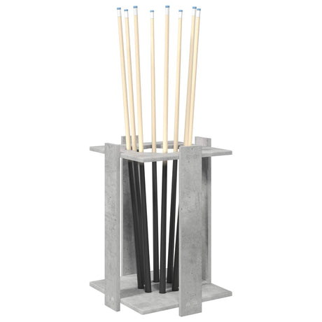 Vidaxl biljartkeu standaard bewerkt hout 42 x 43 x 60 cm betongrijs