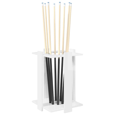 Vidaxl biljartkeu standaard bewerkt hout 42 x 43 x 60 cm hoogglans wit