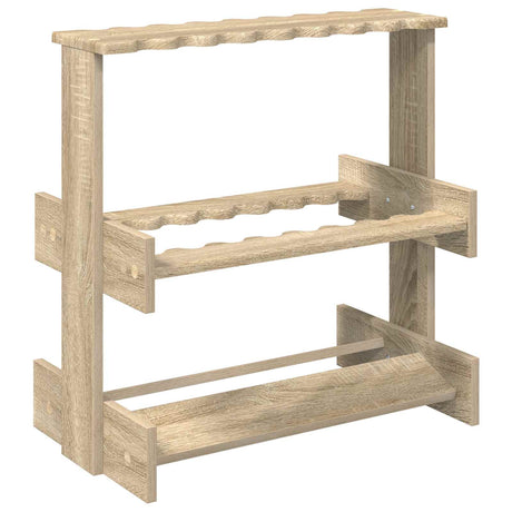 Vidaxl biljartkeu standaard bewerkt hout 60 x 35 x 60 cm sonoma eiken