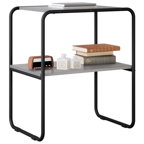Vidaxl wandtafel grijs sonoma 60 x 42,5 x 70 cm bewerkt hout