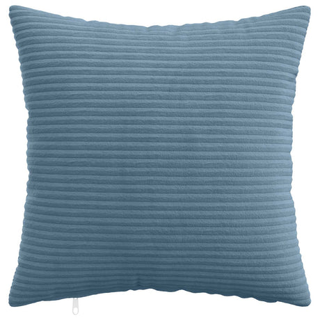 Vidaxl kussensloop 6 pcs heerlen blauw 30 x 30 cm corduroy