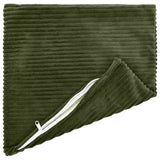 Vidaxl kussensloop 2 pcs heerlen groen 30 x 30 cm corduroy