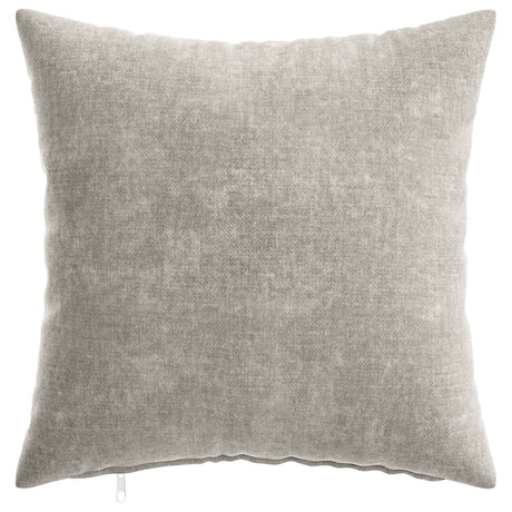 Vidaxl kussensloop 6 st heerlen lichtgrijs 30 x 30 cm chenille stof